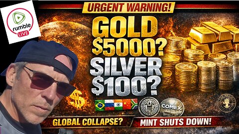 US MINT SHUT DOWN SALES! Global Meltdown, Dollar Collapse & BRICS Uprising!