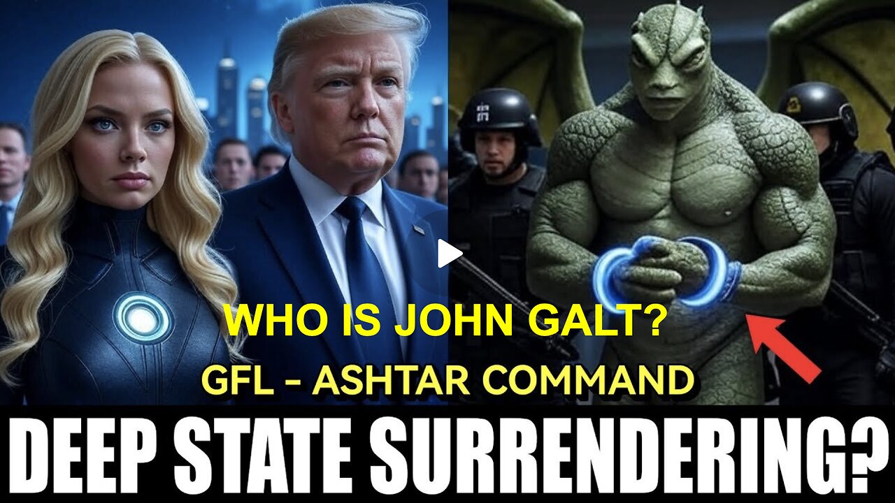 “SURRENDER INCOMING? THE DEEP STATE’S FINAL MOMENTS EXPOSED!” GFL- ASHTAR COMMAND. WHO IS JOHN GALT?