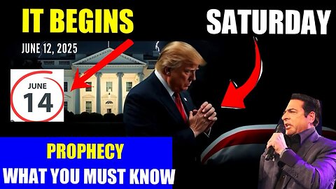 Hank Kunneman: [PROPHECY - SATURDAY ⚠️JUNE 14th] IT BEGINS SATURDAY! - 6/12/25