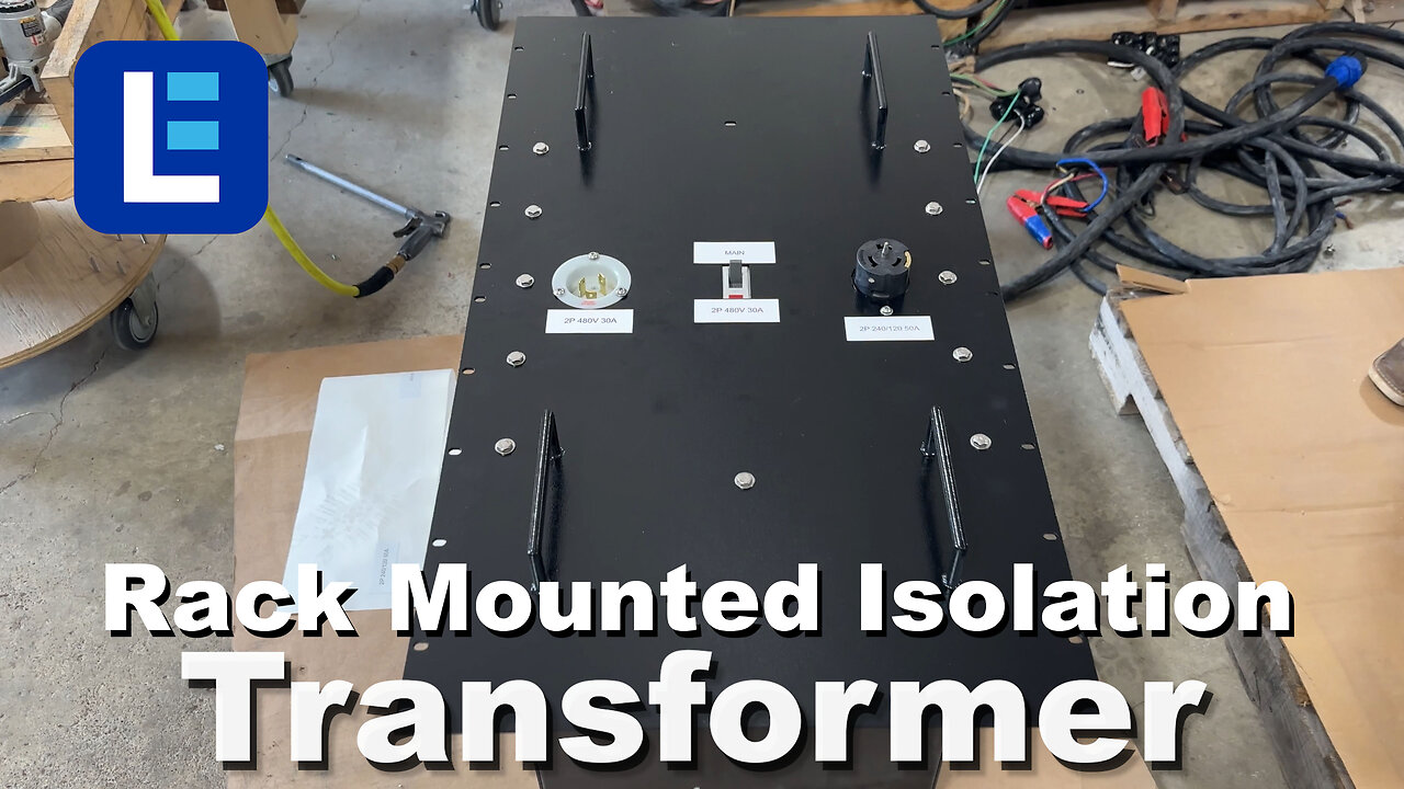 10kVA Rack Mounted Isolation Transformer, 480 Primary