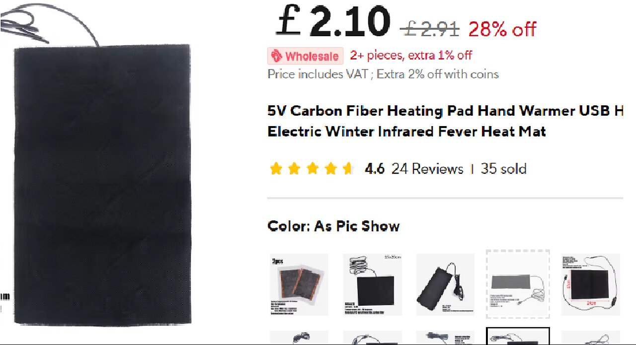 bought , unboxed , tested , review , usb heat pad,