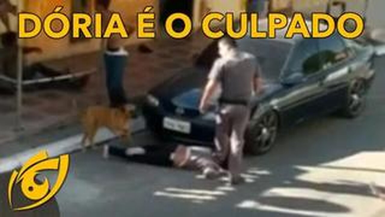 Capangas policiais sob ordens do Dória, pisam no pescoço de mulher comerciante negra | VL - 13/07/20