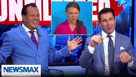 'She's a climate change freak': Rob Schmitt, John Tabacco rip Greta Thunberg for Gaza stunt
