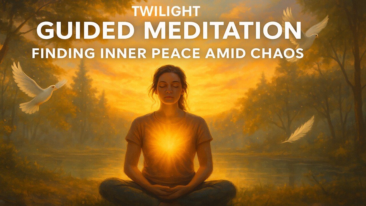 Guided Meditation for Inner Peace | Evening Meditation to Release Stress & Chaos