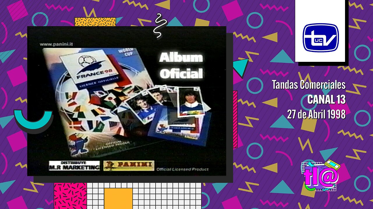 Tandas Comerciales Canal 13 (27 de Abril 1998)