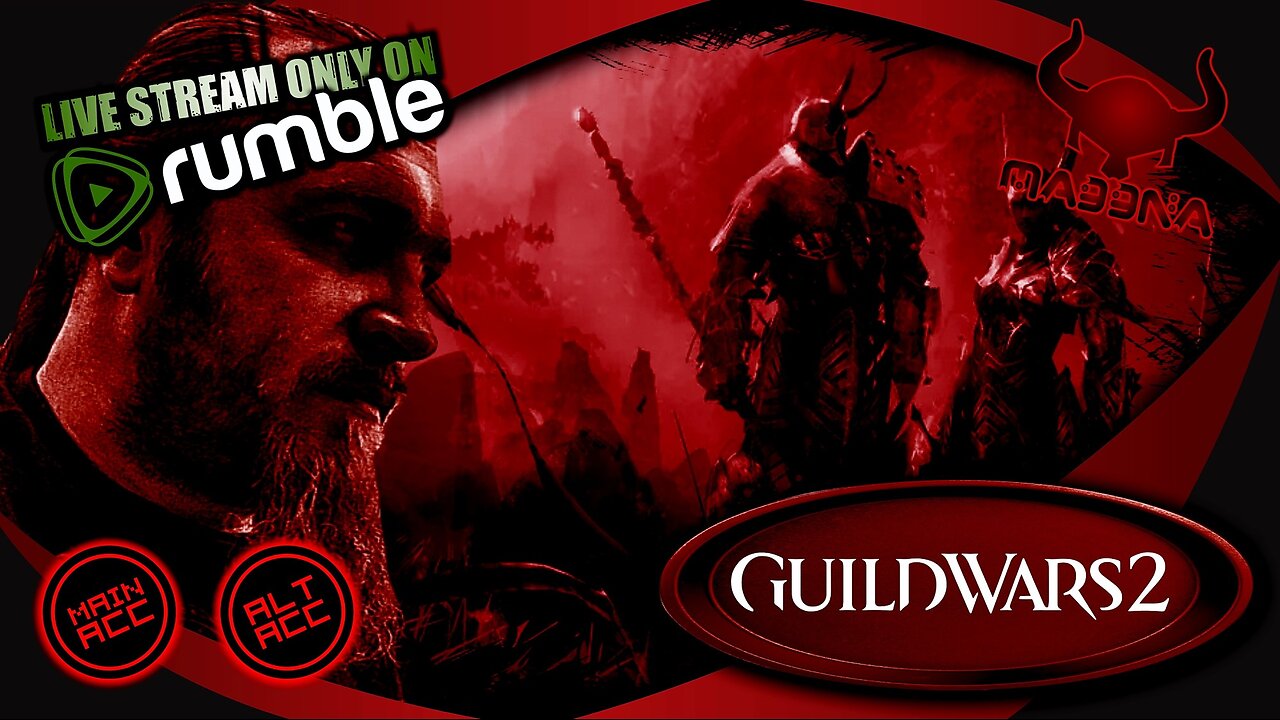 GUILD WARS 2 MASH UP CoOp with @LEYANORE... soon new expansion VISIONS OF ETERNITY