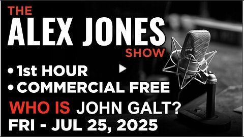ALEX JONES W/ TRUMP GOING SCORCHED EARTH - RELEASE FULL EPSTEIN FILES. WHO IS John Galt?