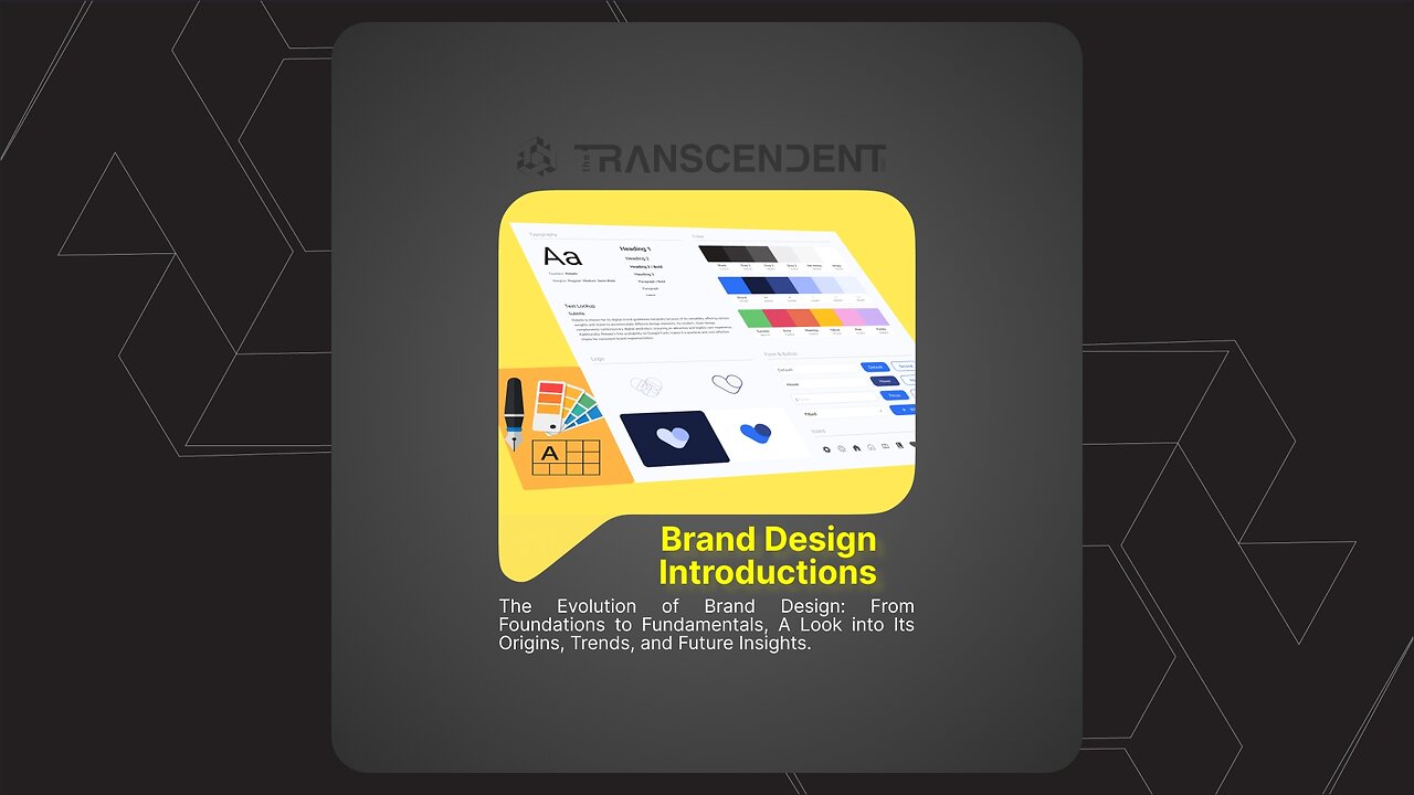 Brand Design Introductions- -in English #01 | #theTRANSCENDENT #tTʇ