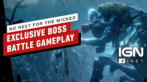 No Rest for the Wicked - Exclusive Boss Battle Gameplay (4K 60FPS) - IGN Fi
