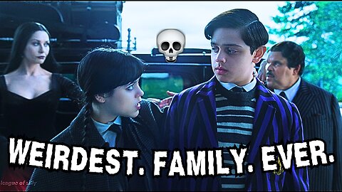 The ADDAMS being a DYSFUNCTIONAL FAMILY for over 8 minutes | Wednesday Season 2