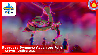 Rayquaza Dynamax Adventure Path - Crown Tundra DLC | Pokemon Sword