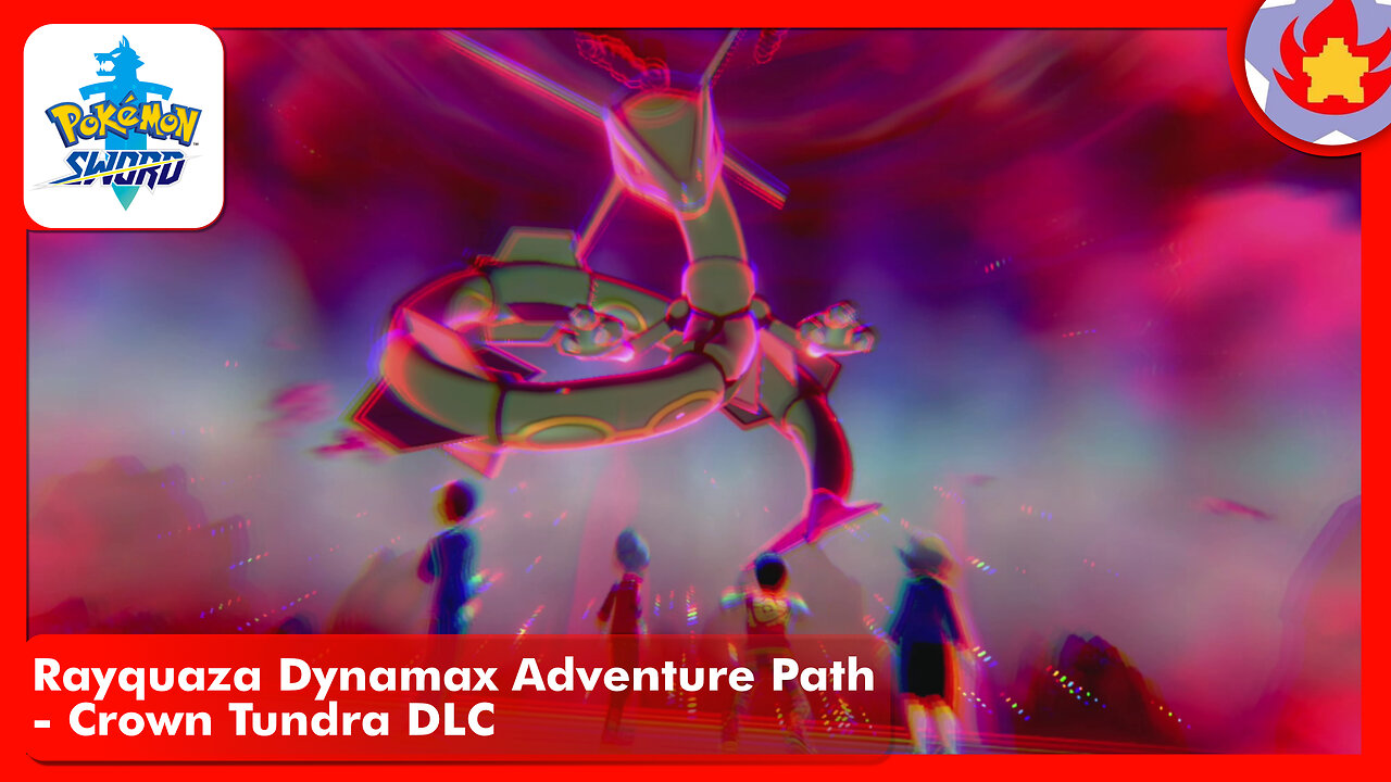 Rayquaza Dynamax Adventure Path - Crown Tundra DLC | Pokemon Sword