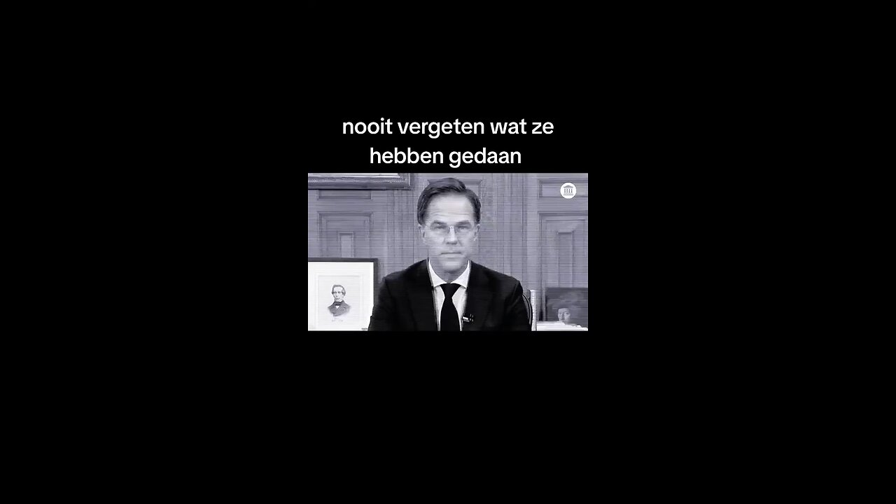 Nooit vergeten wat ze hebben gedaan.