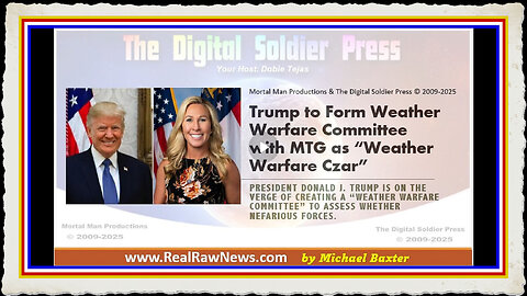 Trump to Form Weather Warfare Committee with MTG as Weather Warfare Czar