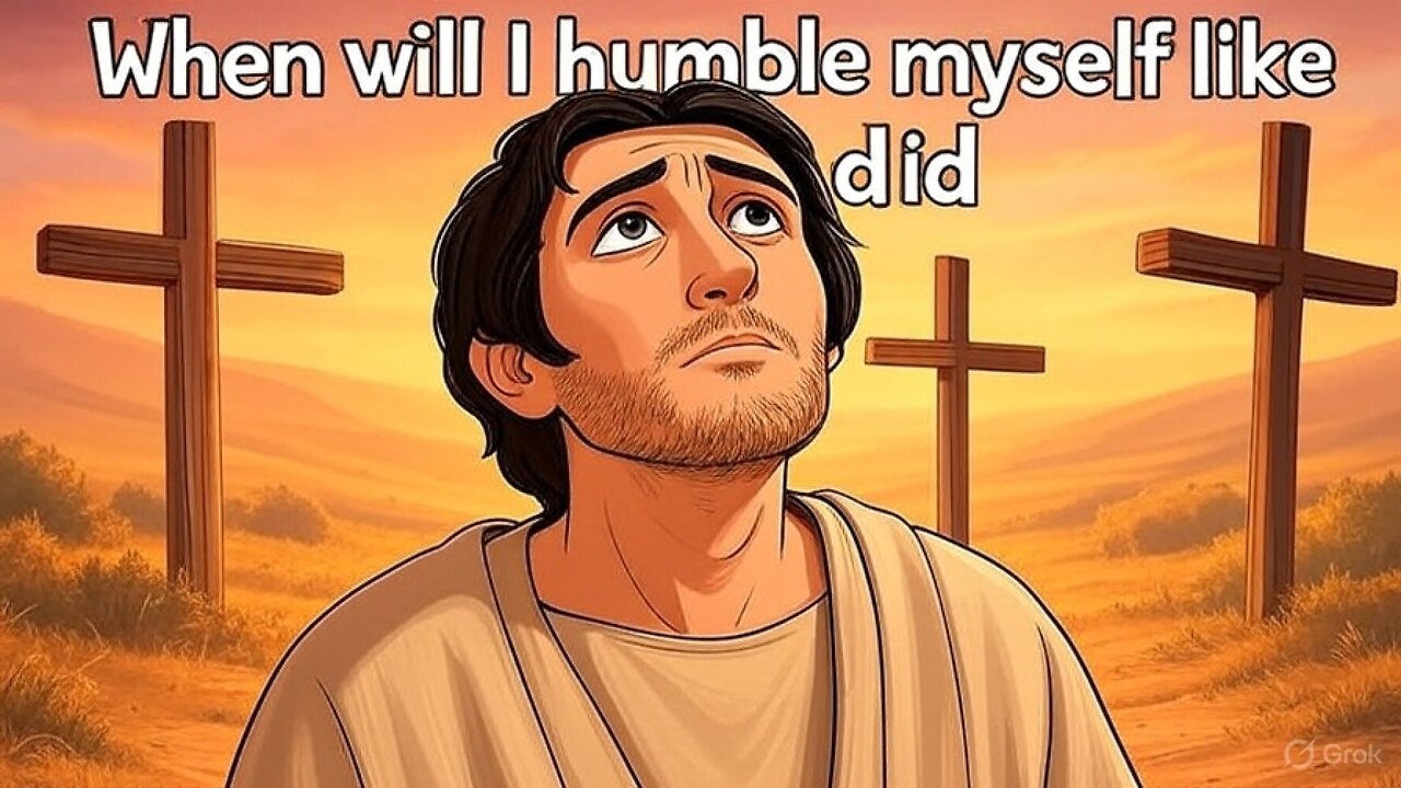 When will I humble myself like God did?