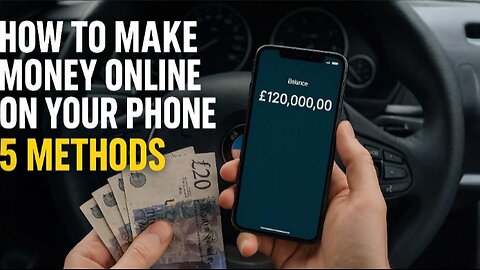How to make money online on your phone 📲
