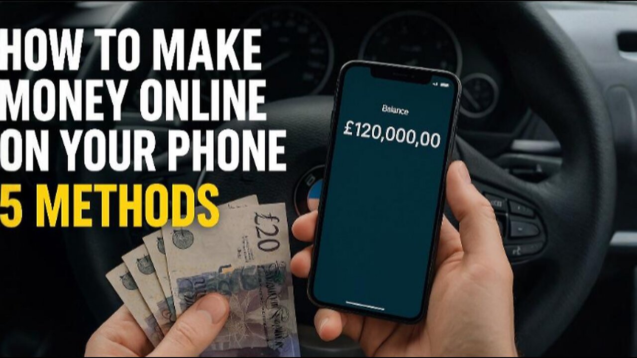How to make money online on your phone 📲