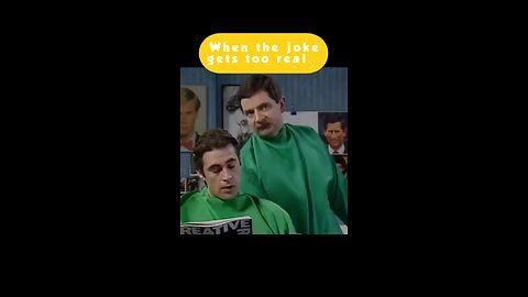 Mr Bean.....😅😂 Fake it till you make it right...😅😂