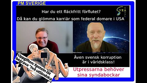 PM Sverige 77: Utpressarna (ni vet vilka de är) behöver sina syndabockar