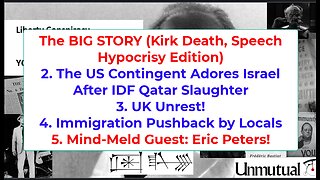 Liberty Conspiracy LIVE 9-15-25 Speech, Kirk, Rubio Kisses Genocide, Mind Meld w Peters!
