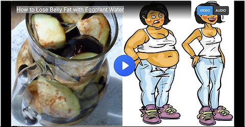 "Shed Belly Fat Fast: The Remarkable Powers of Eggplant Water for Weight Loss"
