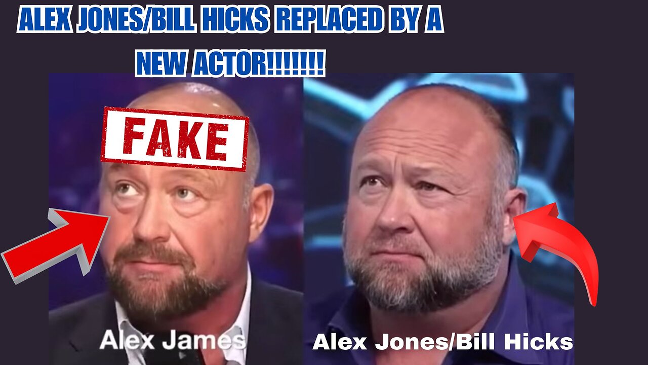 ALEX JONES / BILL HICKS REPLACED AGAIN BY A DIFFRENT ACTOR!!?!