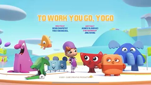 Tangranimals - To Work You Go Yogo - Full Episode