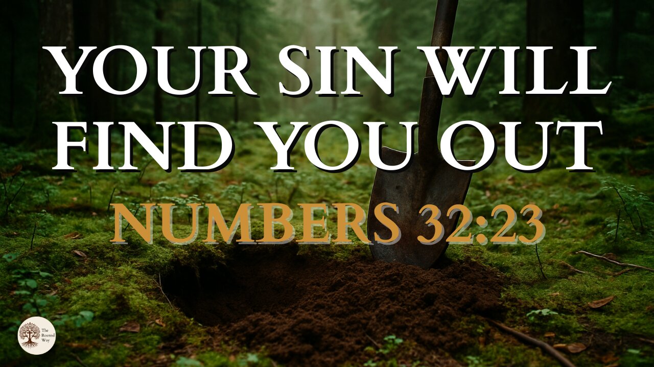Numbers 32:23 Your Sin Will Find You Out