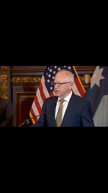 Tim Walz Says We Can't Blame Somali Community For Fraud?!