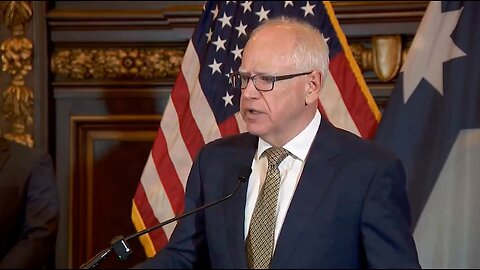Tim Walz Says We Can't Blame Somali Community For Fraud?!