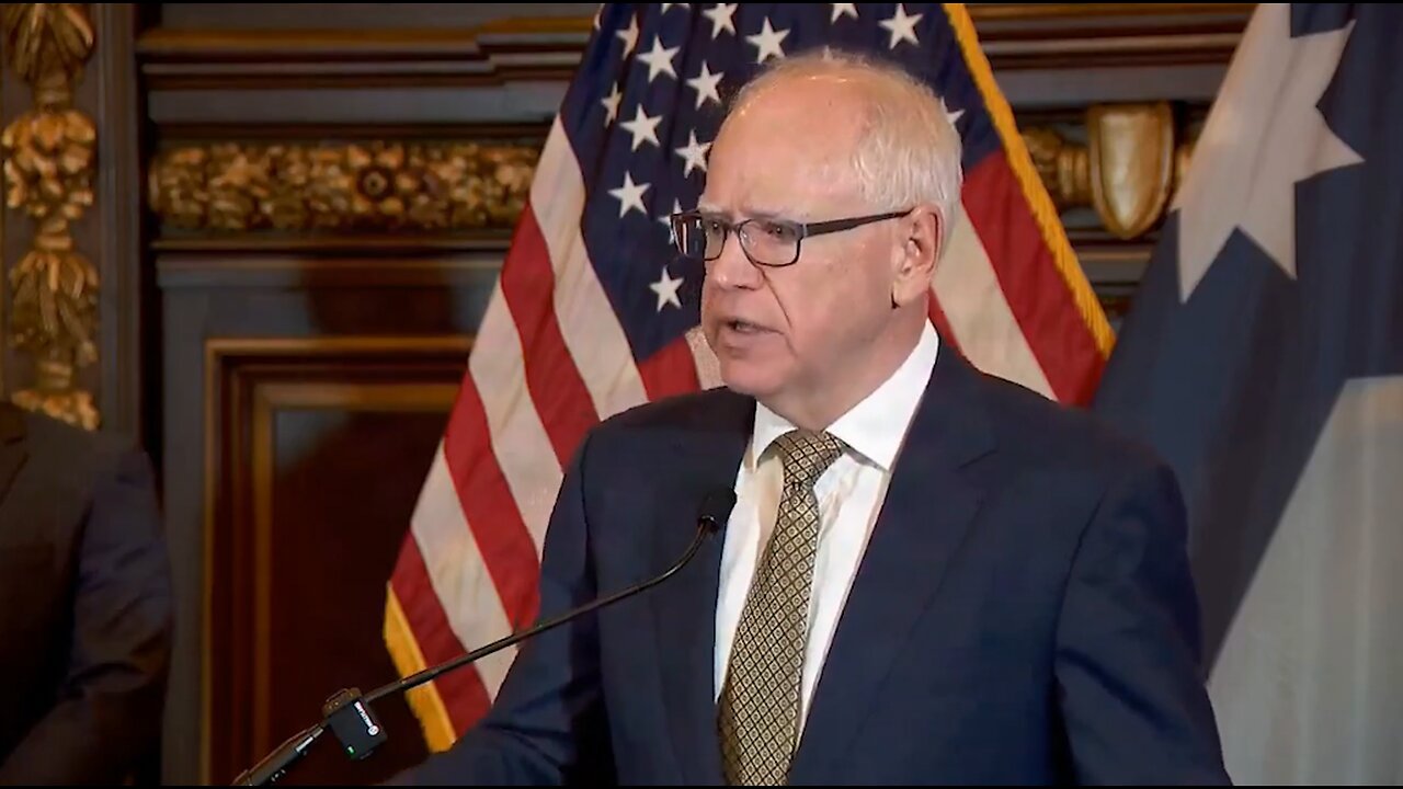 Tim Walz Says We Can't Blame Somali Community For Fraud?!