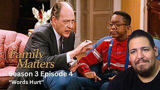 Family Matters | Season 3 Episode 4 | "Words Hurt" | TV Show Reaction