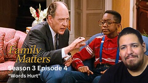 Family Matters | Season 3 Episode 4 | "Words Hurt" | TV Show Reaction