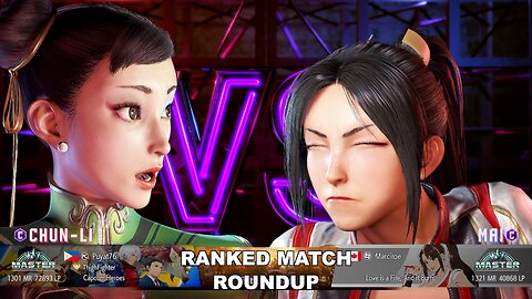 Kuya Kalbo SF6 Ranked Match Roundup. Chun Li Master Rank [Hori Fight Stick]