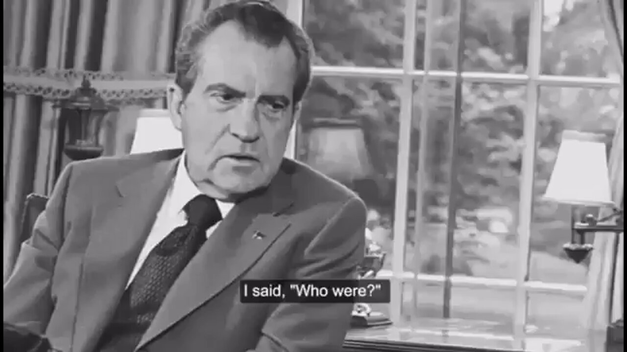 👀 THROWBACK: Richard Nixon railed against Zionists 'all through government'