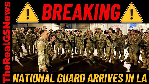 🚨 "STAY HOME" US MILITARY ARRIVED IN LOS ANGELES - MARINES ON STANDBY