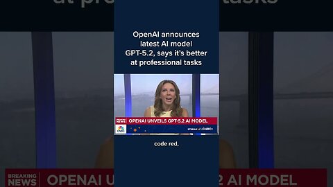 OpenAI announces latest AI model GPT-5.2, says it's better at professional tasks