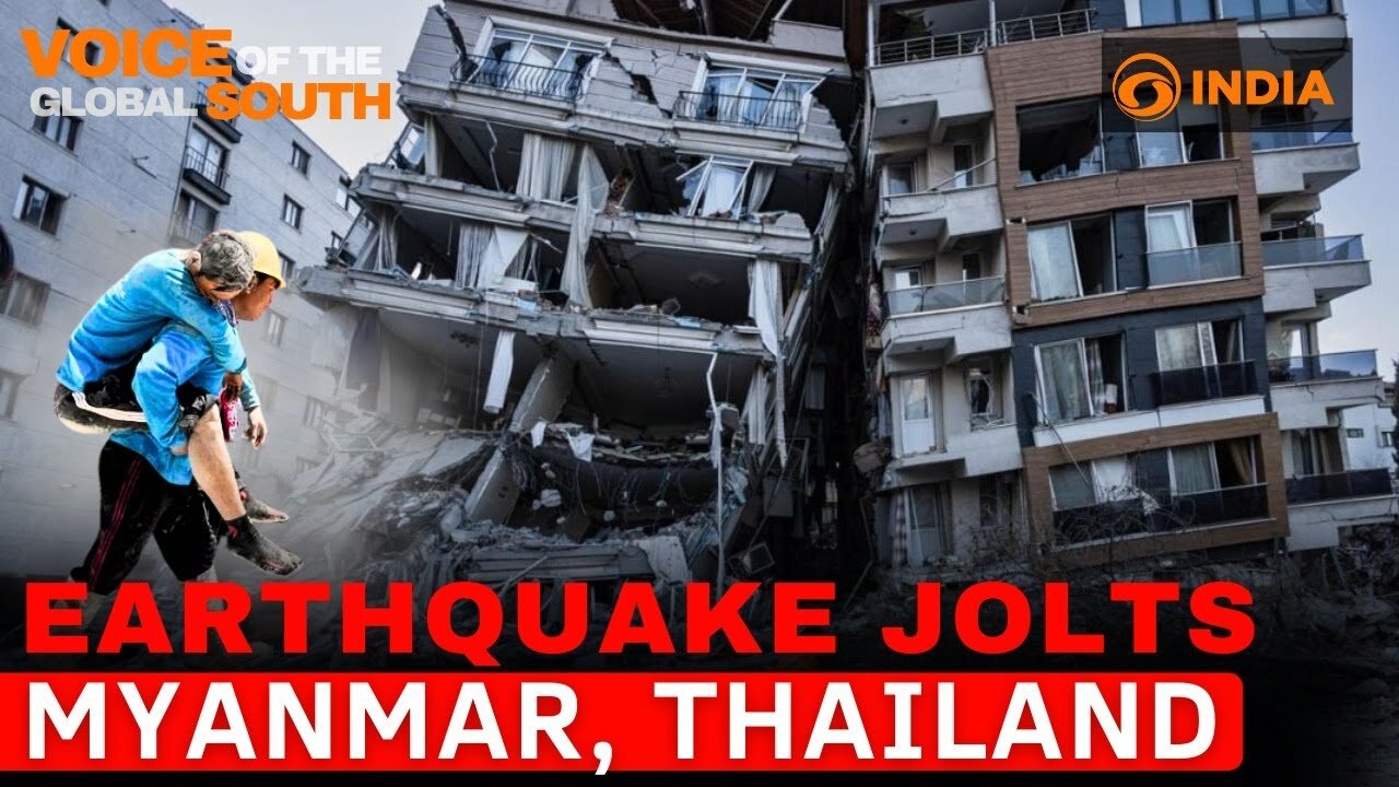 7.7 Magnitude Earthquake Devastates Myanmar & Thailand | Thousands Dead, Major Destruction