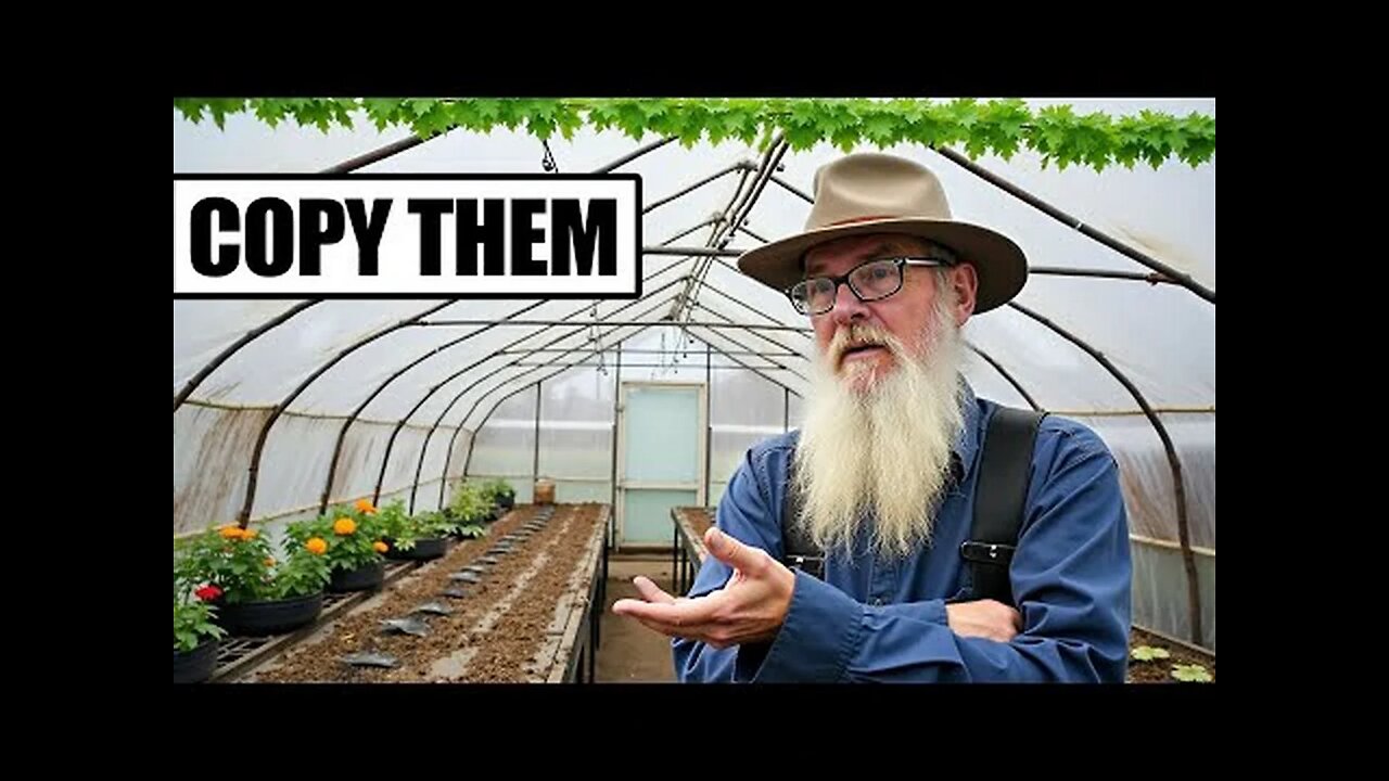 How Amish Heat a Greenhouse Without Gas+Electricity