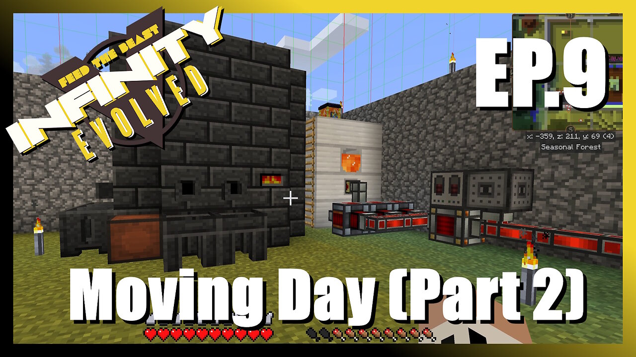 FTB Infinity Ep9: Moving Day (Part 2)
