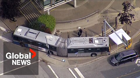 Child killed, mother seriously hurt in collision involving transit bus at BC ferry terminal
