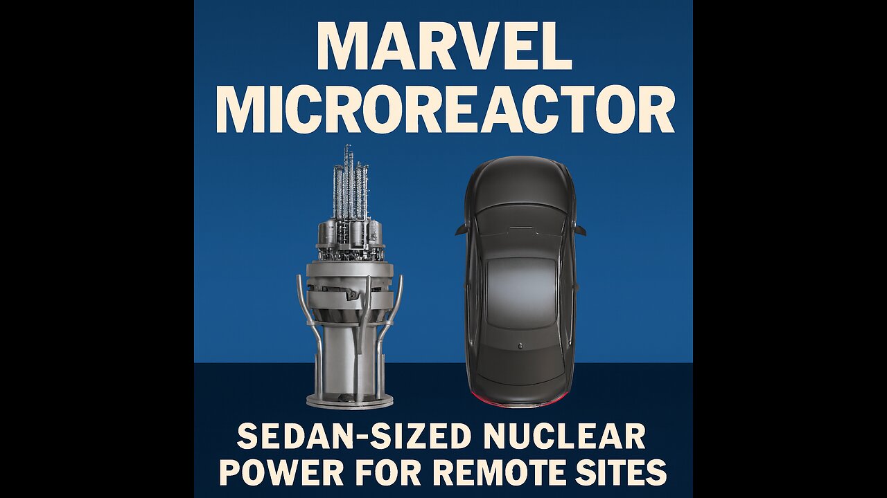 Nuclear Power Shrinks to Car Size — MARVEL Microreactor Breakthrough