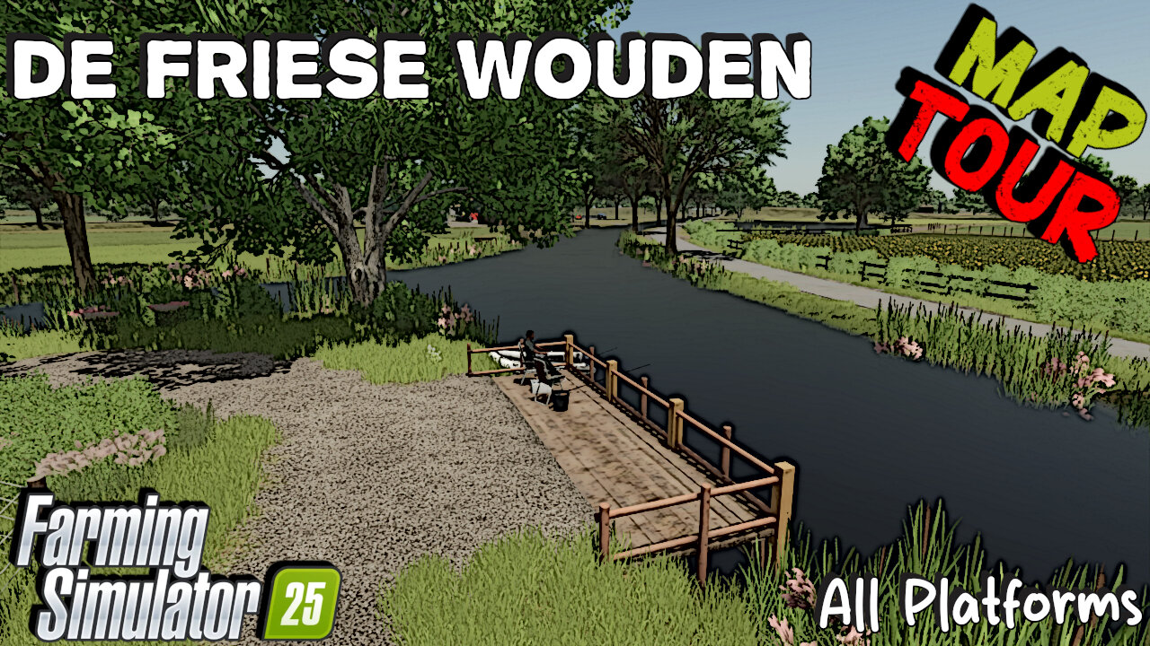 Map Tour | De Friese Wouden | All Platforms | Farming Simulator 25