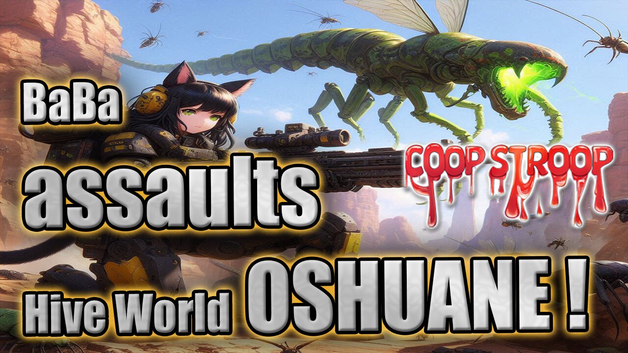 BaBa Enters HIVE WORLD OSHUANE #Helldivers2 #Vtuber #Gamergirl