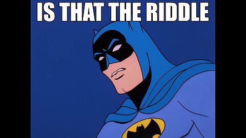 Riddler's Last Riddle