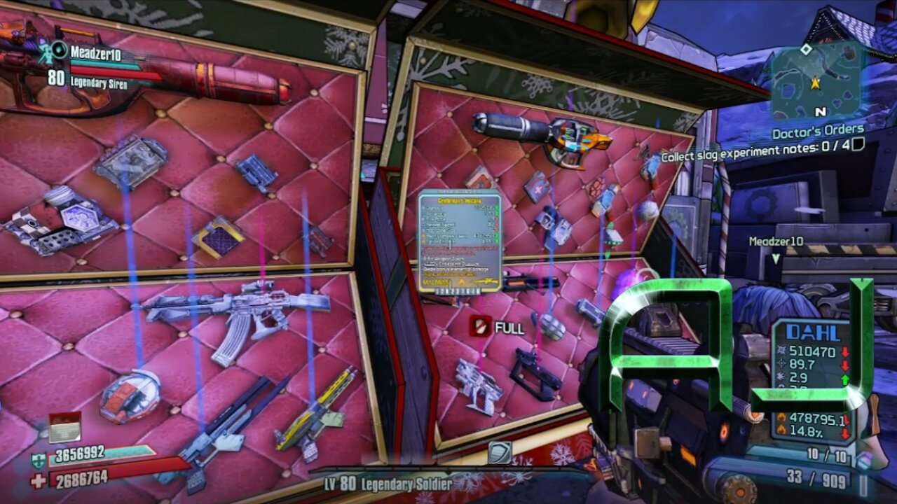 Borderlands 2 | Taking some loot off a Snowman!