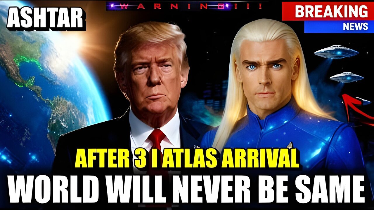 🚨 They’re Not Telling You the Truth About 3 I Atlas… 🌀 They Tried to Hide It. ASHTAR