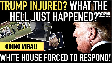 Going Viral! Trump Injured? What The Hell Jut Happened?! White House Forced To Respond!