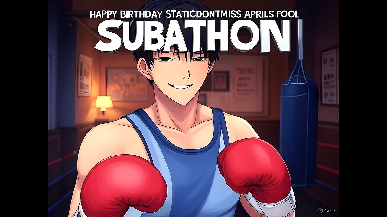 HAPPY BIRTHDAY STATICDONTMISS APRILS FOOL SUBATHON