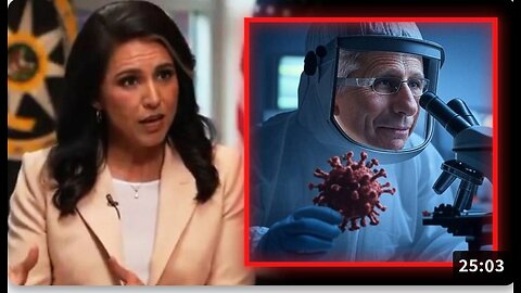 BOMBSHELL!! Director Of National Intelligence Tulsi Gabbard Now Investigating Fauci For His Role In Creating COVID-19, Says “We Have To End Gain-of-Function Research!”